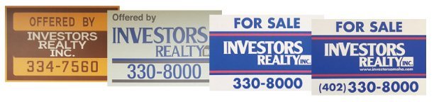 A history of Investors Realty Signs