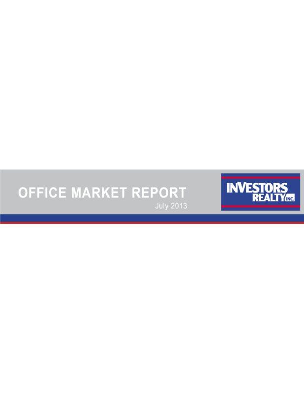 Office market Report heading July