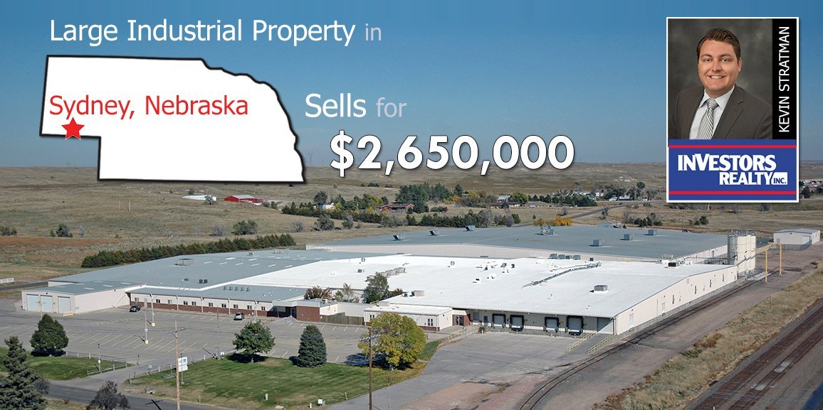 Large Industrial Property-1 Greenwood Rd in Sidney, NE Sells for $2,650,000