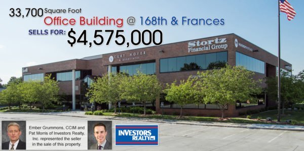16820 Frances Office Building Sale in Omaha Nebraska