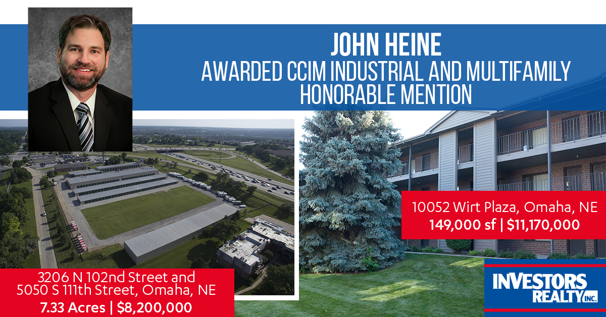 John Heine -- CCIM Big Deal Honorable Mention