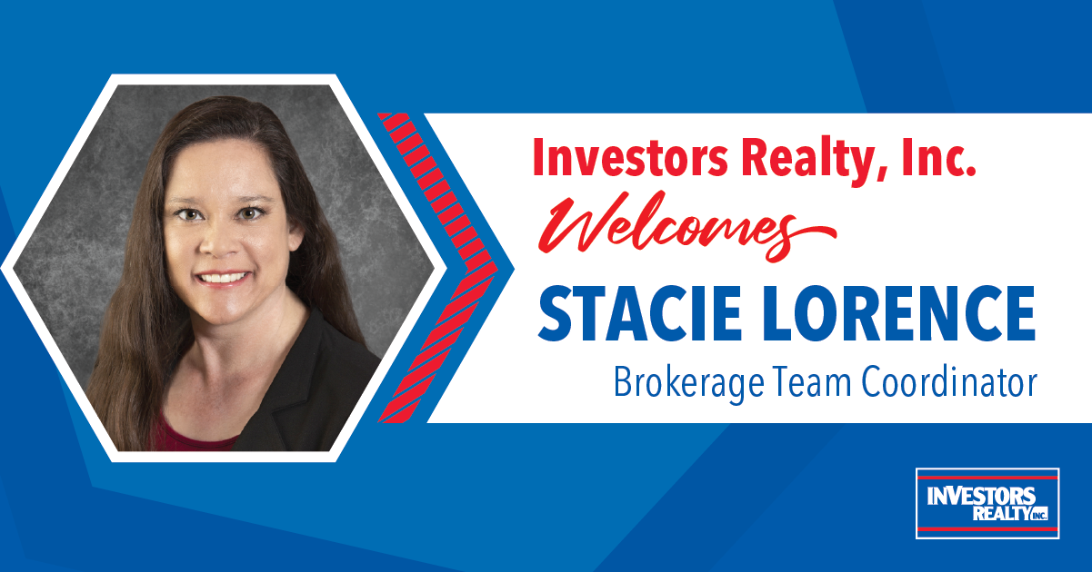 Investors Realty Welcomes Stacie Lorence