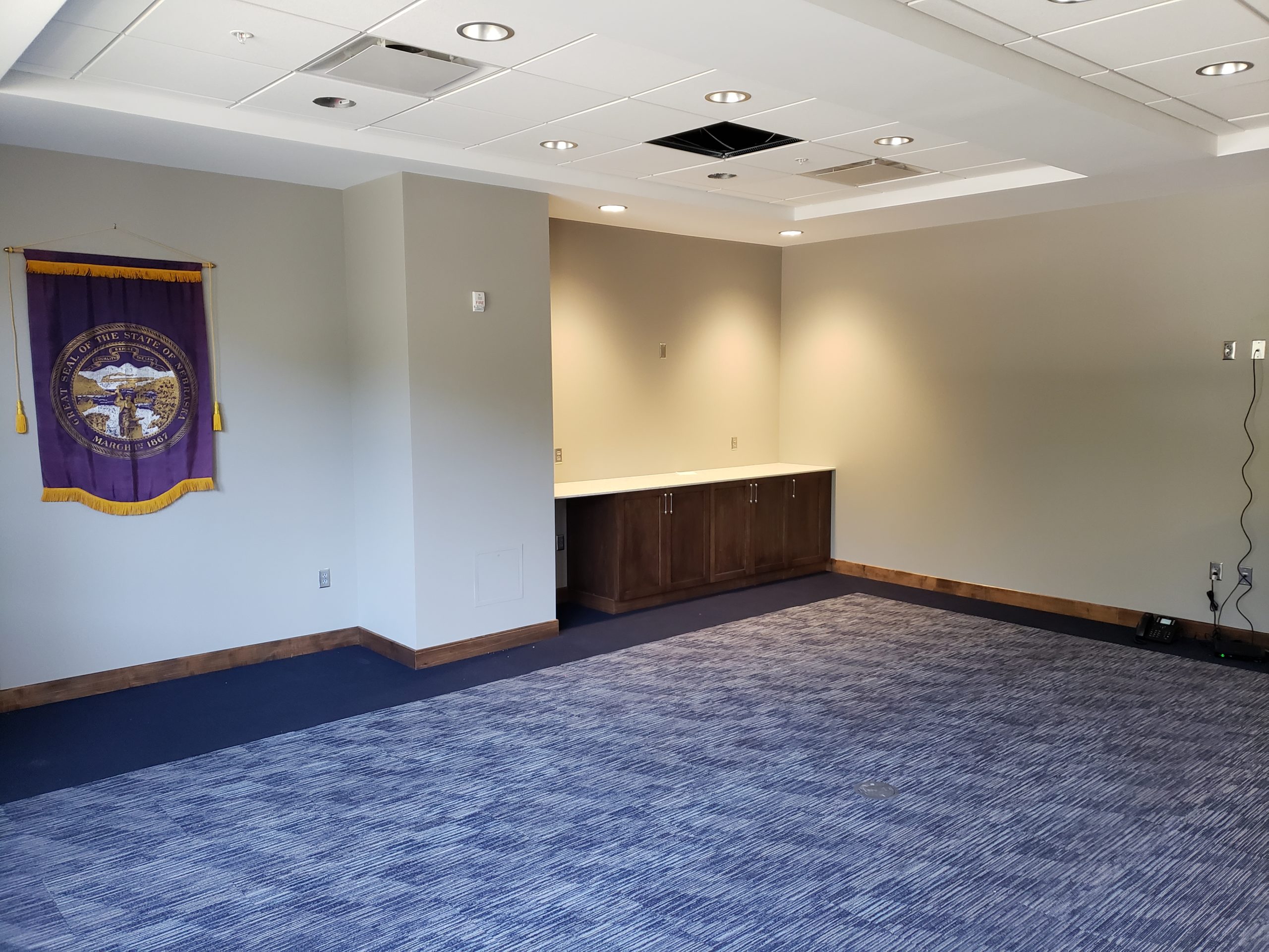 1 Conference Room finished without furniture Northeast view