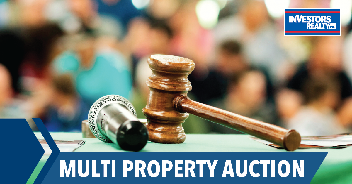 Commercial Property Auction: Investors Realty in Partnership with Nitz Auctions