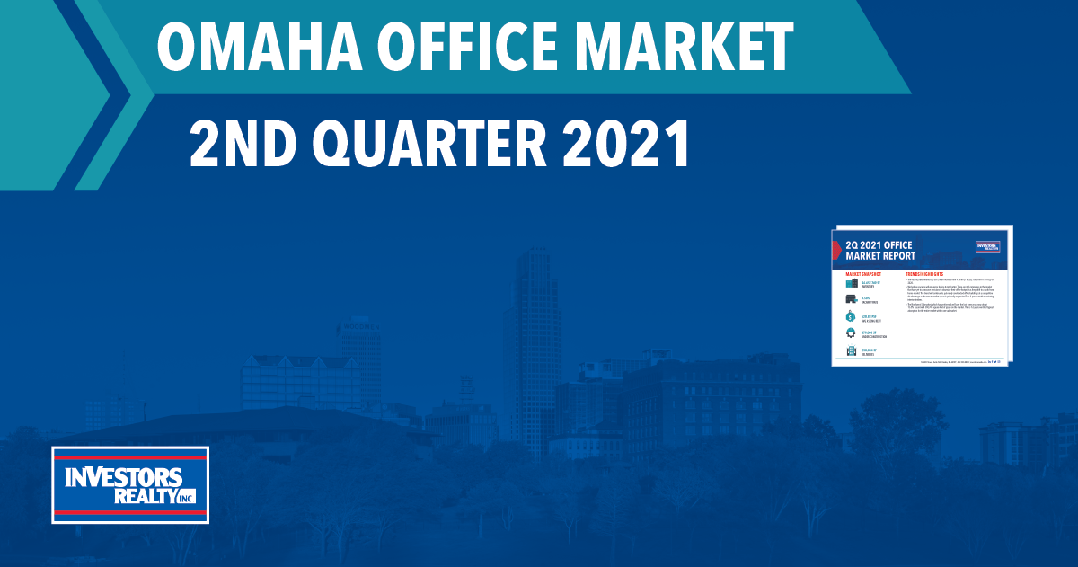 Investors Realty, Inc. 2nd Quarter 2021 Office Report