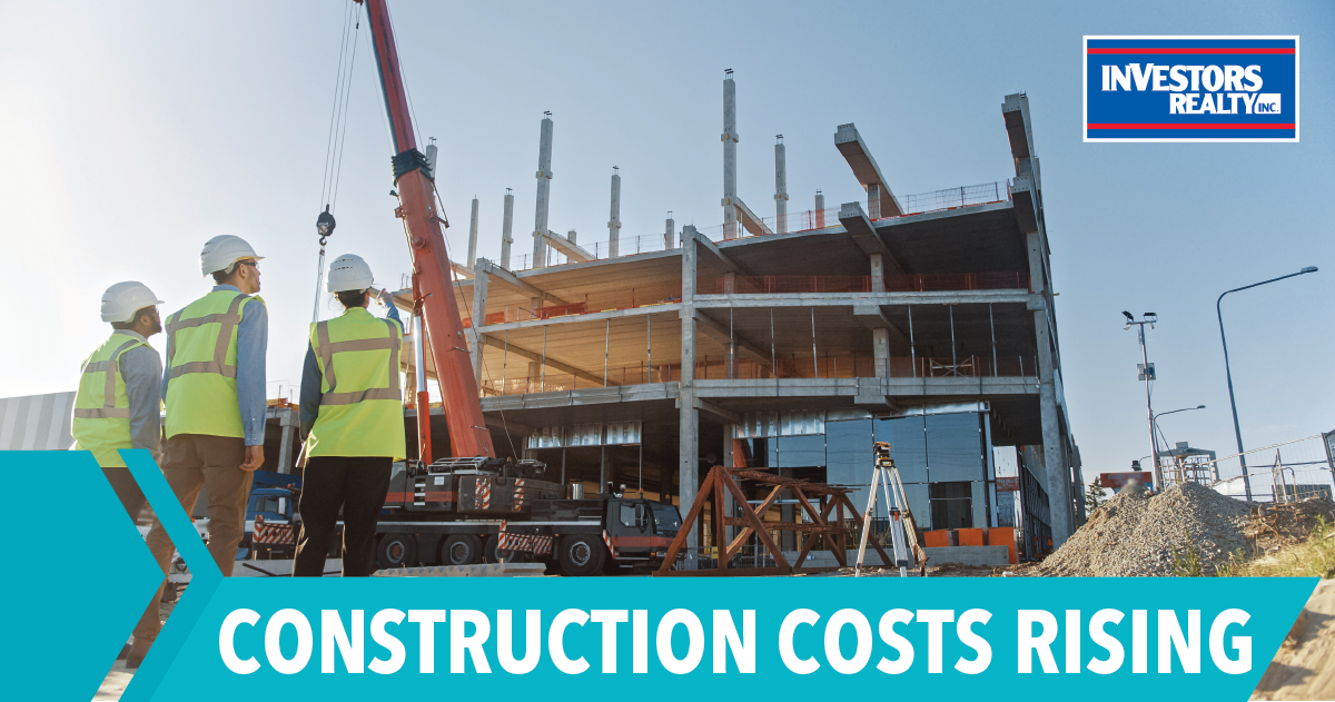Construction Costs Are on the Rise