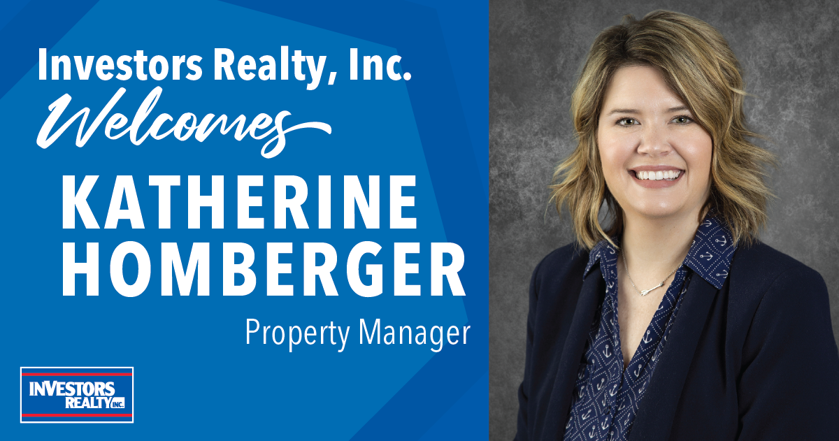 Investors Realty Welcomes Katherine Homberger!