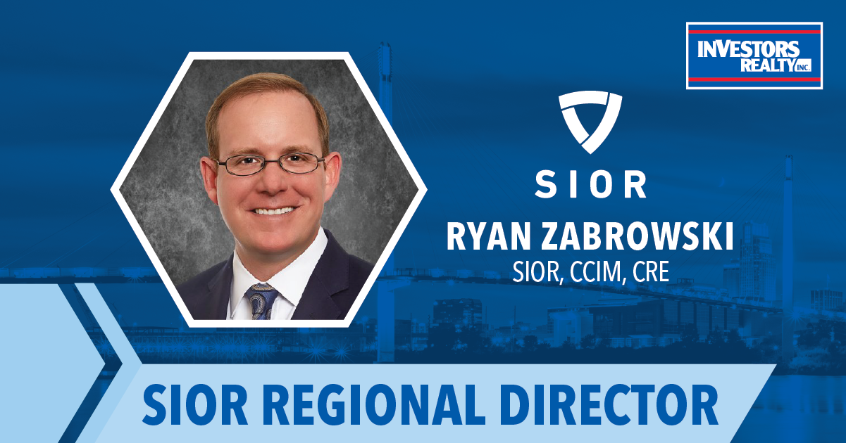 Ryan Zabrowski Appointed SIOR Regional Director