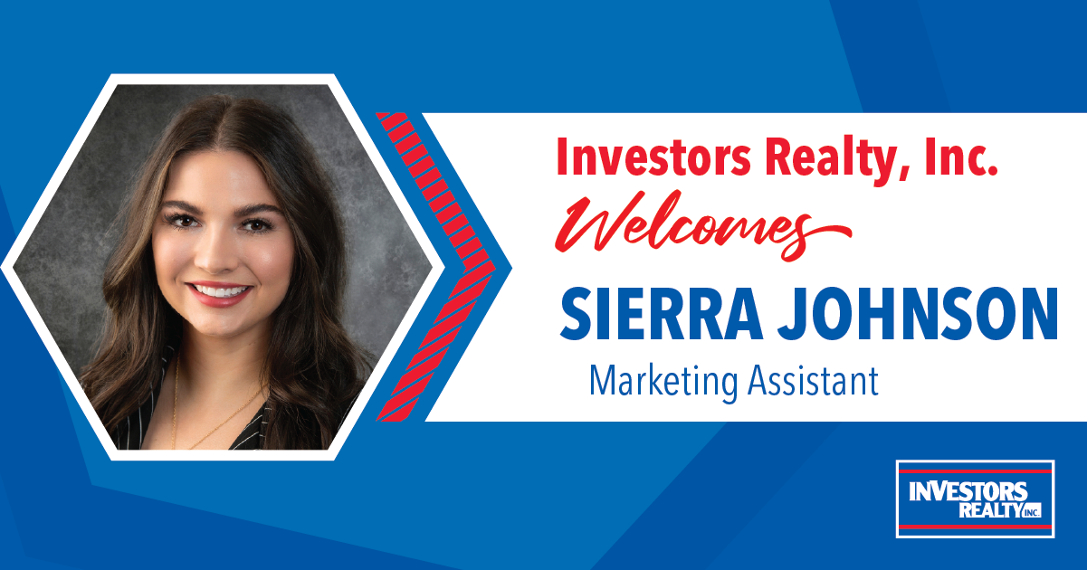 Investors Realty Welcomes Sierra Johnson