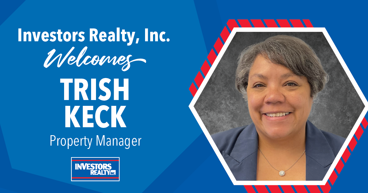 Investors Realty Welcomes Trish Keck!