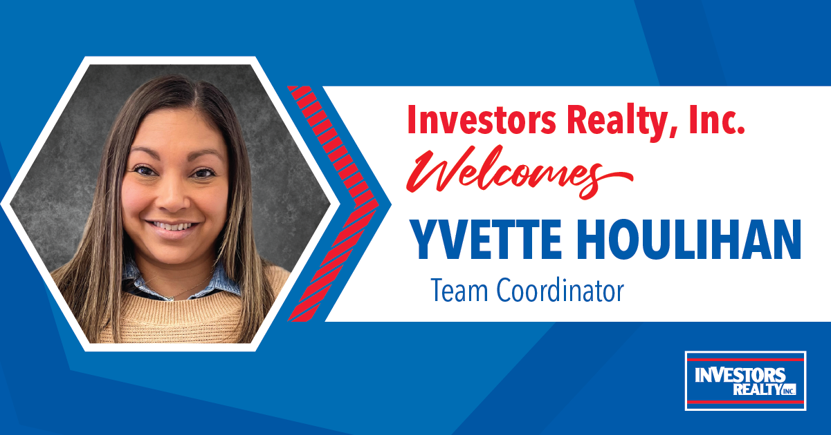 Investors Realty Welcomes Yvette Houlihan!