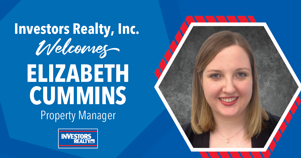 Investors Realty Welcomes Elizabeth Cummins!