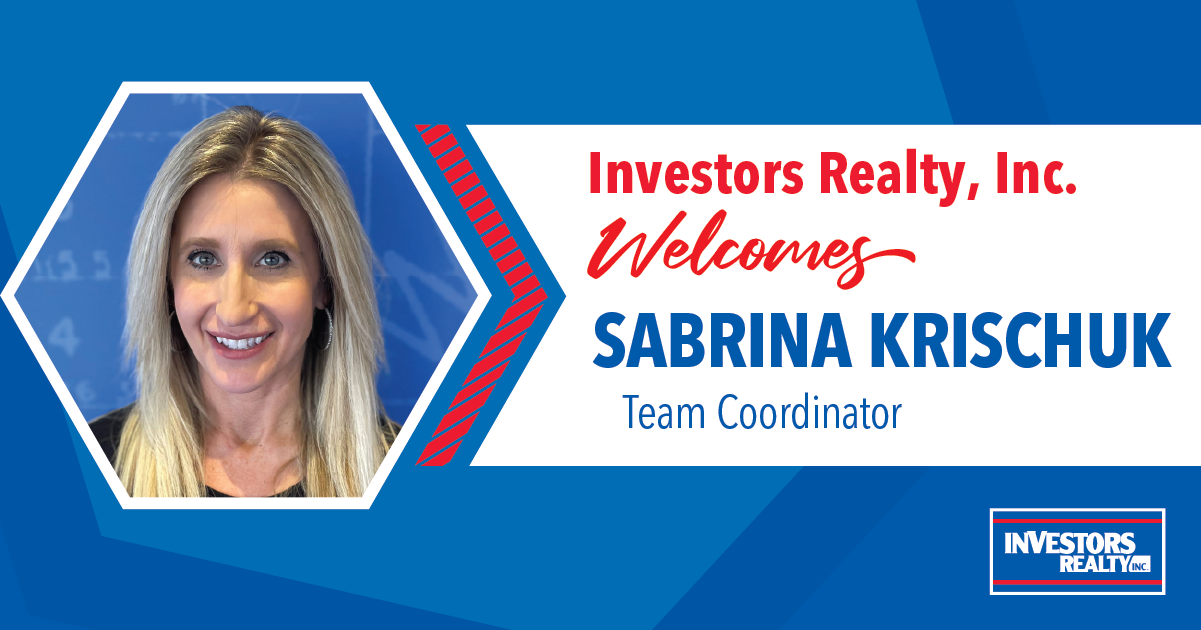 Investors Realty Welcomes Sabrina Krischuk!