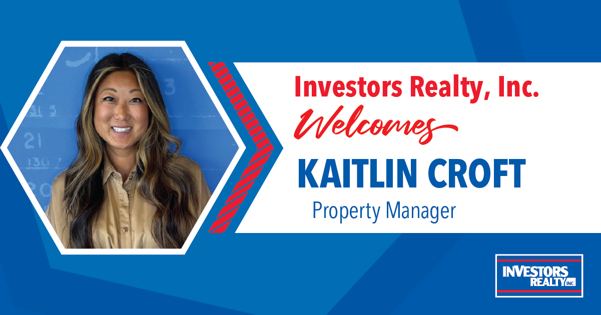 Investors Realty Welcomes Kaitlin Croft!