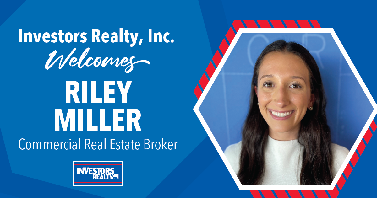 Investors Realty Welcomes Riley Miller!