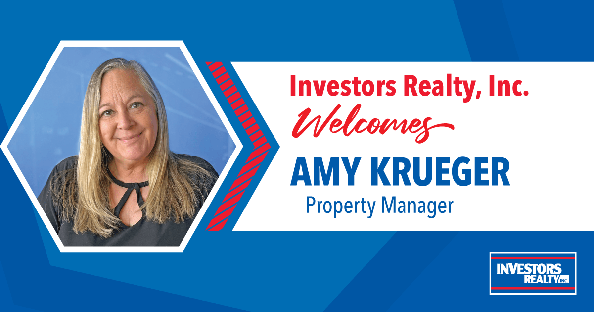 Investors Realty Welcomes Amy Krueger!