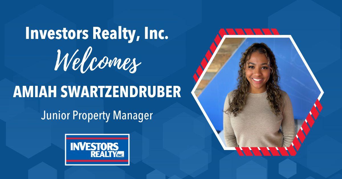 Investors Realty Welcomes Amiah Swartzendruber!