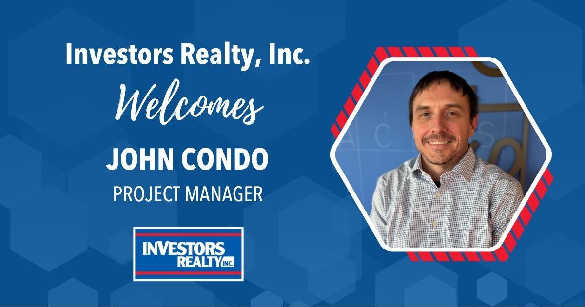 Investors Realty Welcomes John Condo!