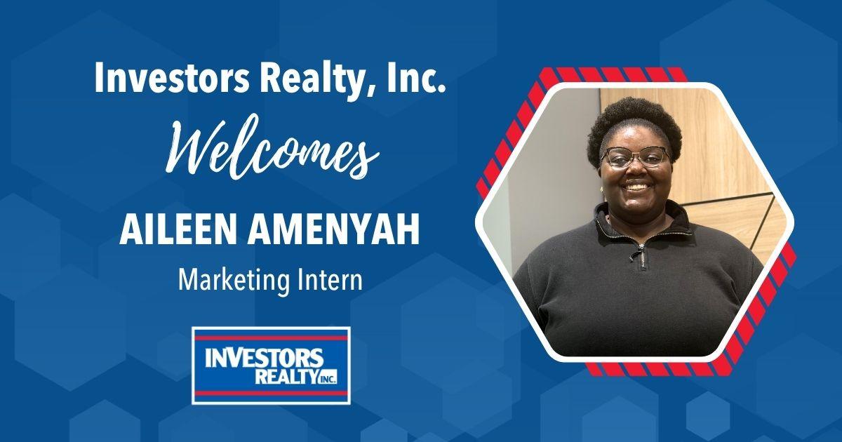 Investors Realty Welcomes Aileen Amenyah!