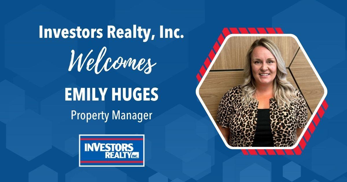 Investors Realty Welcomes Emily Hughes!