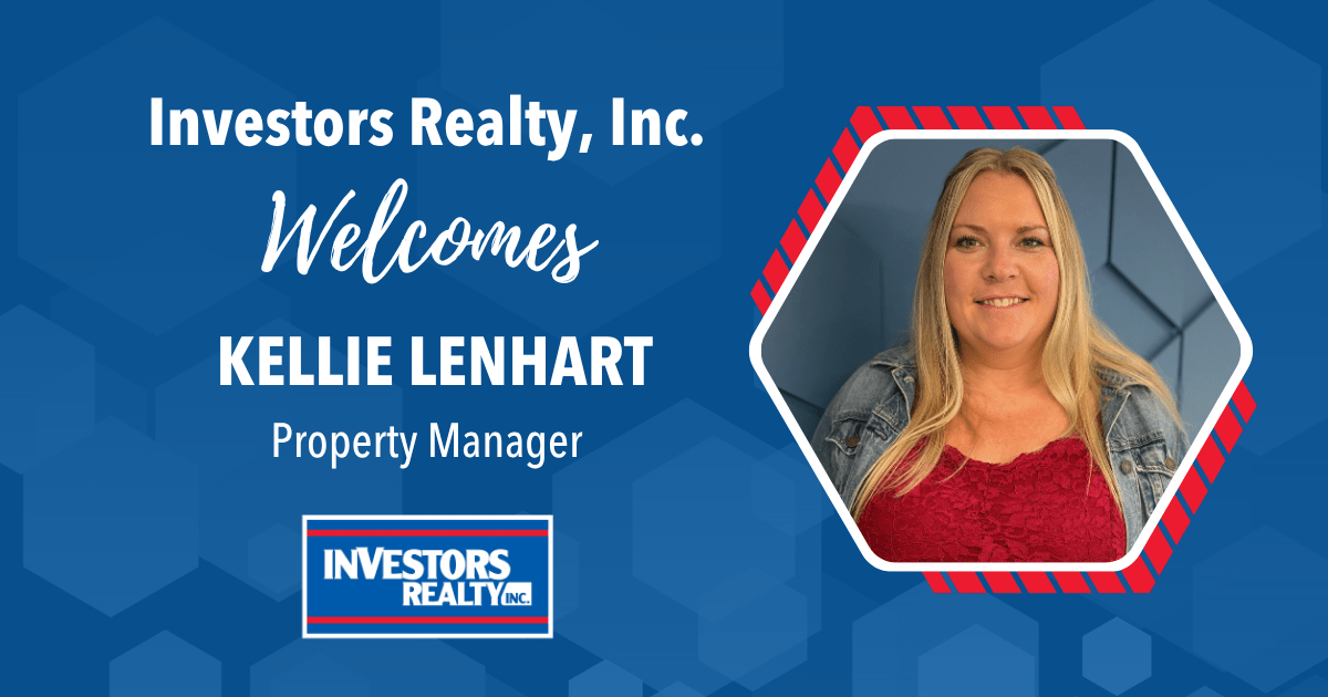 Investors Realty Welcomes Kellie Lenhart!